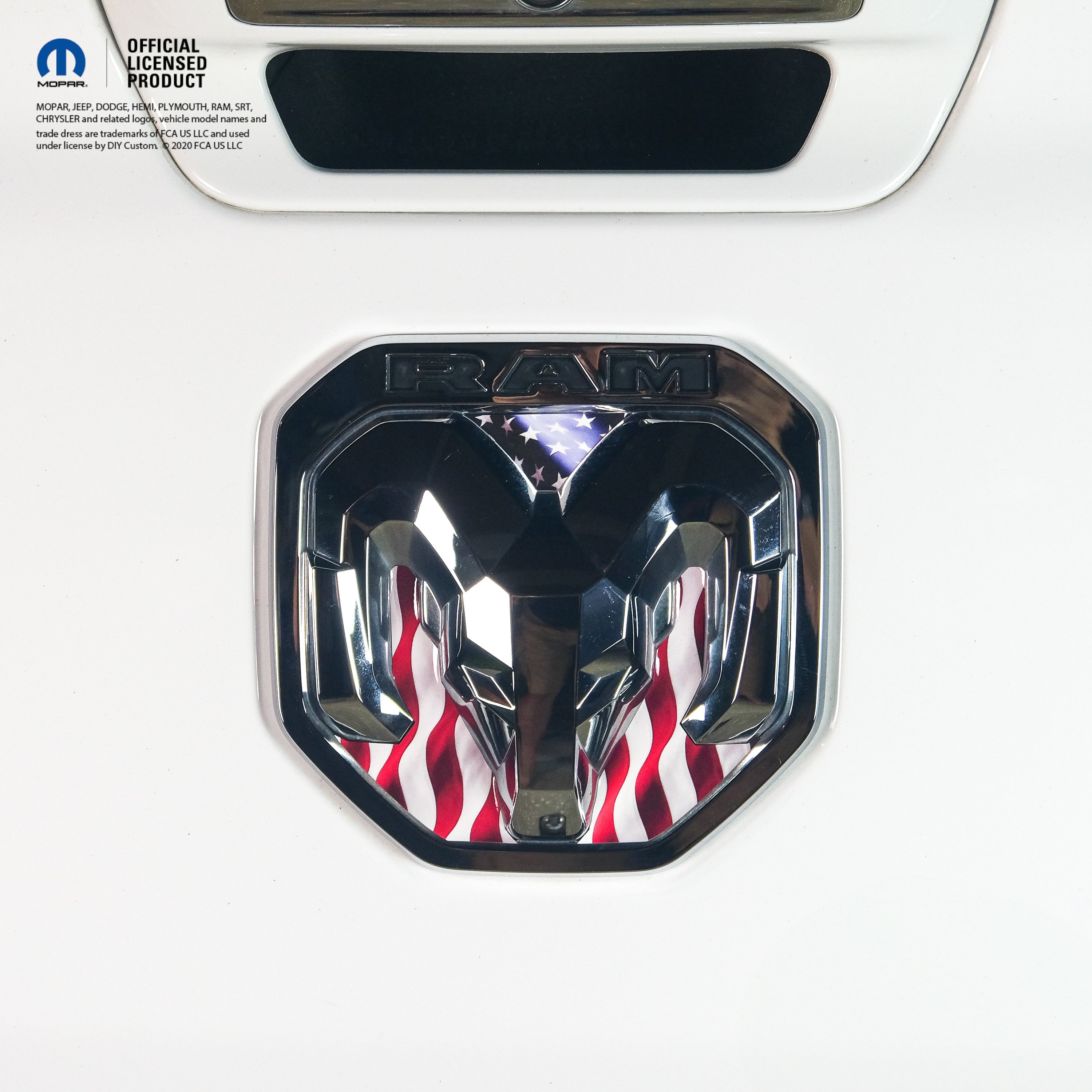 Skull Badge - Fits 2013-2018 Dodge® Ram® Grille -1500, 2500, 3500 - Ma - Foto 5