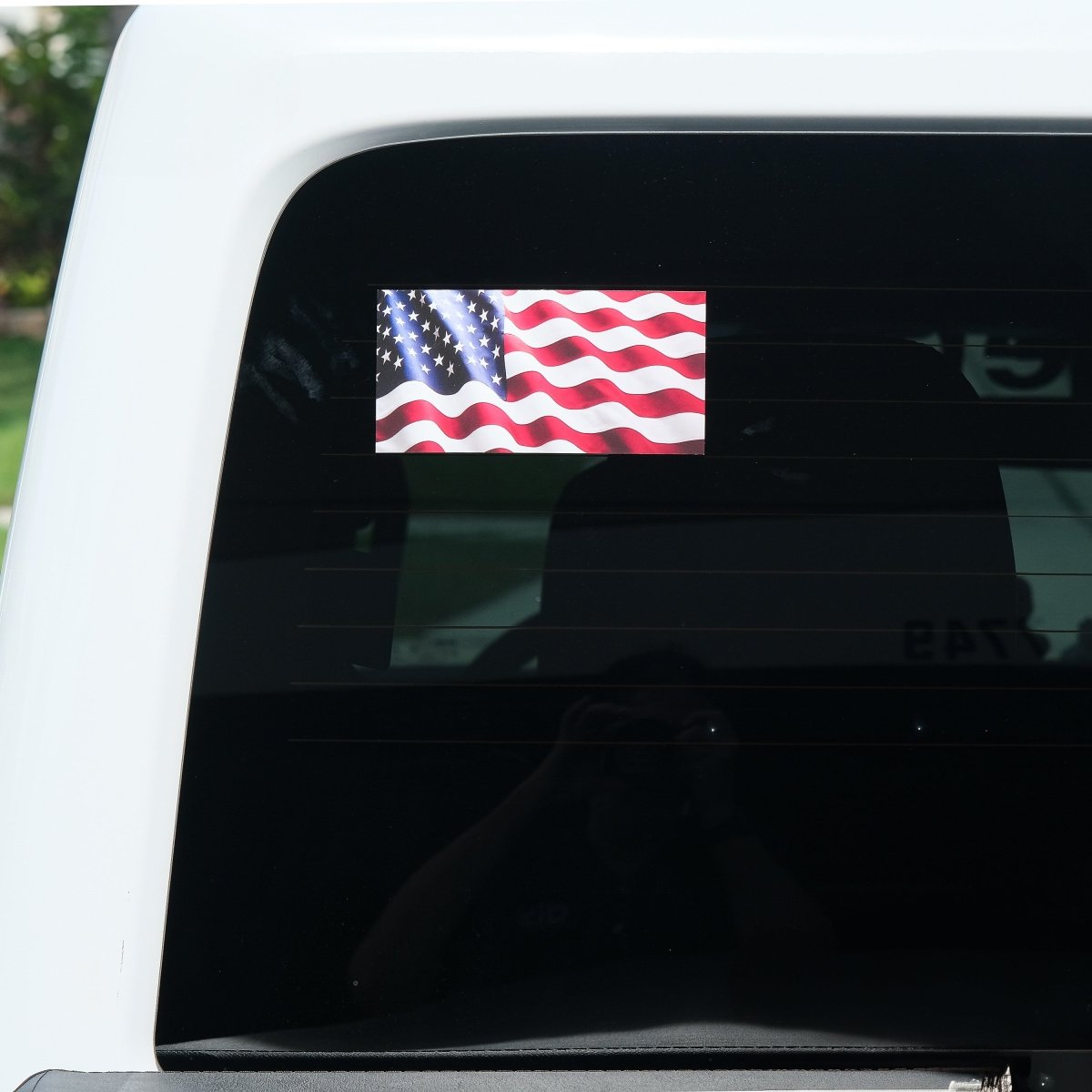 American Flag Decals (Pair) - Tiny Wrapz