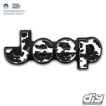 Jeep Emblem Overlay Decals - Cow - Tiny Wrapz