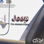 Jeep Emblem Overlay Decals - Cow - Tiny Wrapz