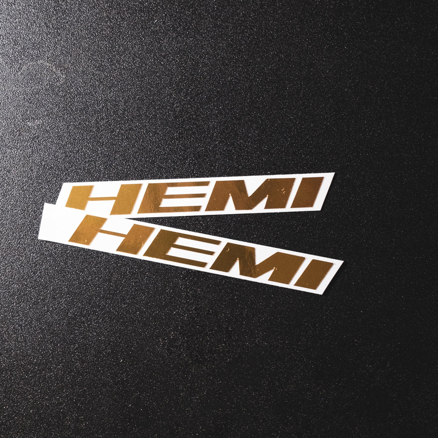 Dodge HEMI Fender Emblem Insert Overlay Decals SOLID COLOR Fits 11-19 Challenger Charger Durango