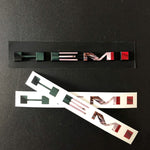 Dodge HEMI Fender Emblem Insert Decal L&R MEXICAN FLAG Fits 2020-2023 Challenger Charger Durango - Tiny Wrapz