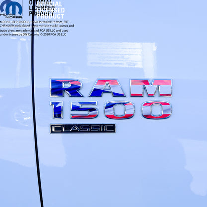 2009-2023 RAM Classic Door Puerto Rican Flag