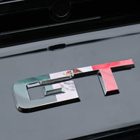 GT Mexican Flag Rear Emblem Overlay Decal Fits 2015-2023 Mustang GT - Tiny Wrapz