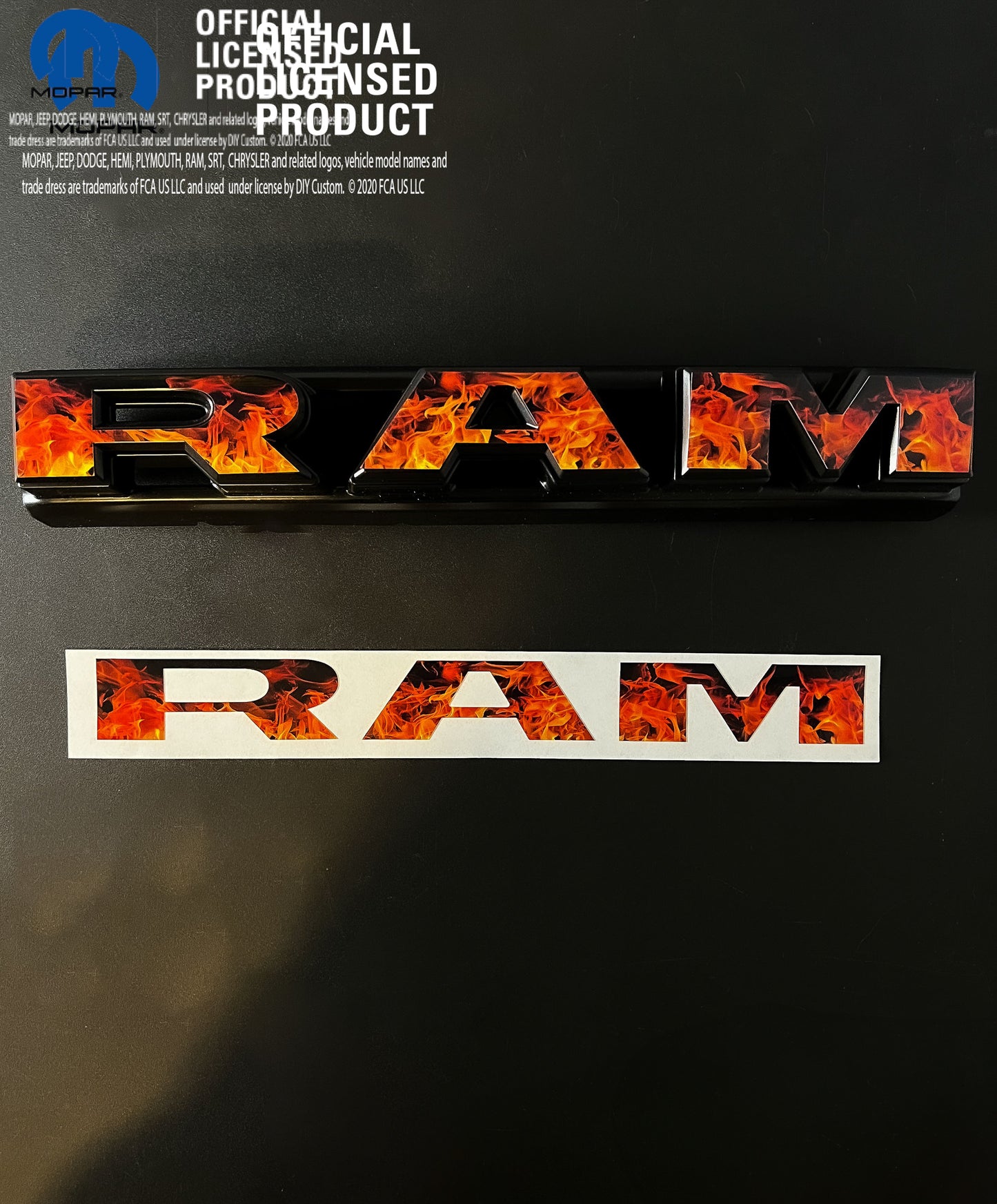 2019-2021 RAM Grill REAL FIRE FLAMES