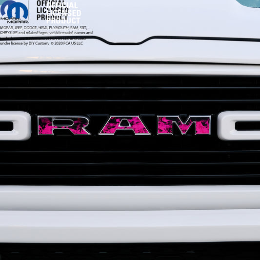 RAM Grill Pink Flames