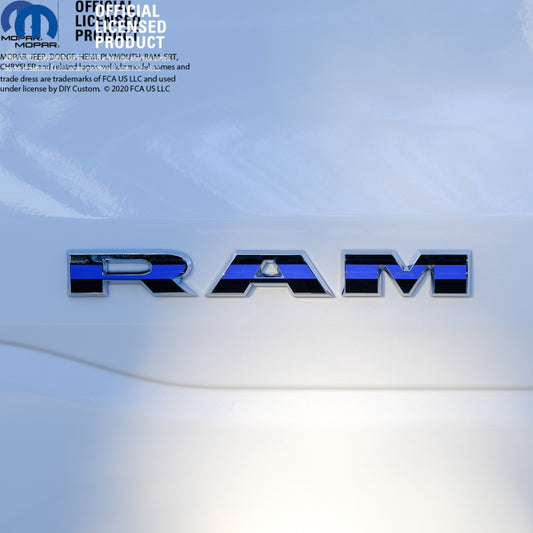 2019-2023 RAM Door Thin Blue Line