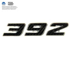 392 Fender Emblem Overlay Decals L&R CARBON FIBER Fits Dodge Challenger Charger 300 - Tiny Wrapz