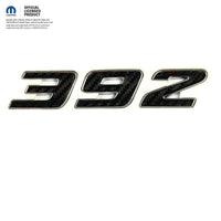392 Fender Emblem Overlay Decals L&R CARBON FIBER Fits Dodge Challenger Charger 300 - Tiny Wrapz