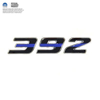 392 Fender Emblem Overlay Decals L&R THIN BLUE LINE Fits Dodge Challenger Charger 300 - Tiny Wrapz