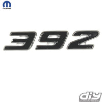 392 Fender Emblem Overlay Decals L&R MATTE BLACK Fits Dodge Challenger Charger 300