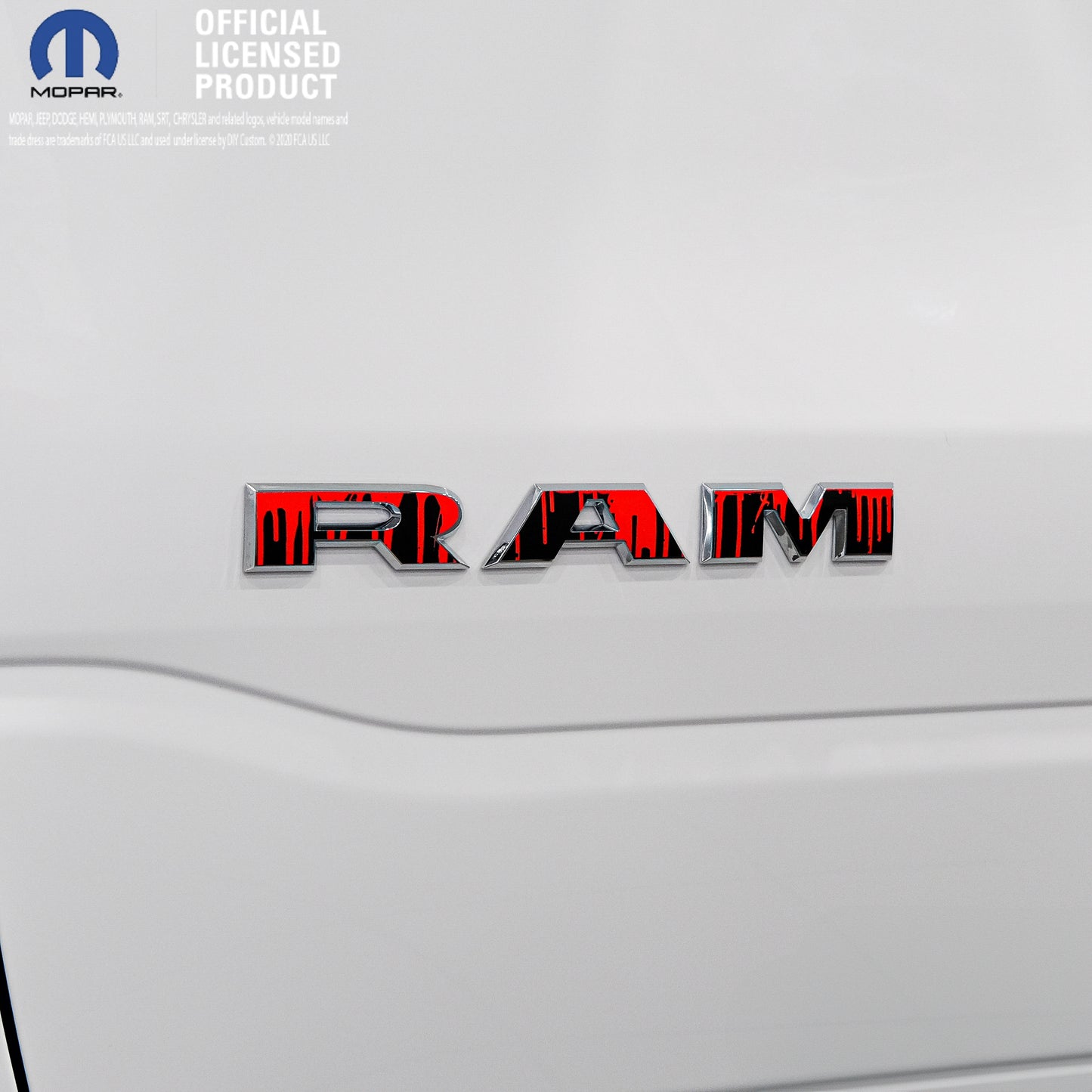 5th Gen RAM Door Dripping Red