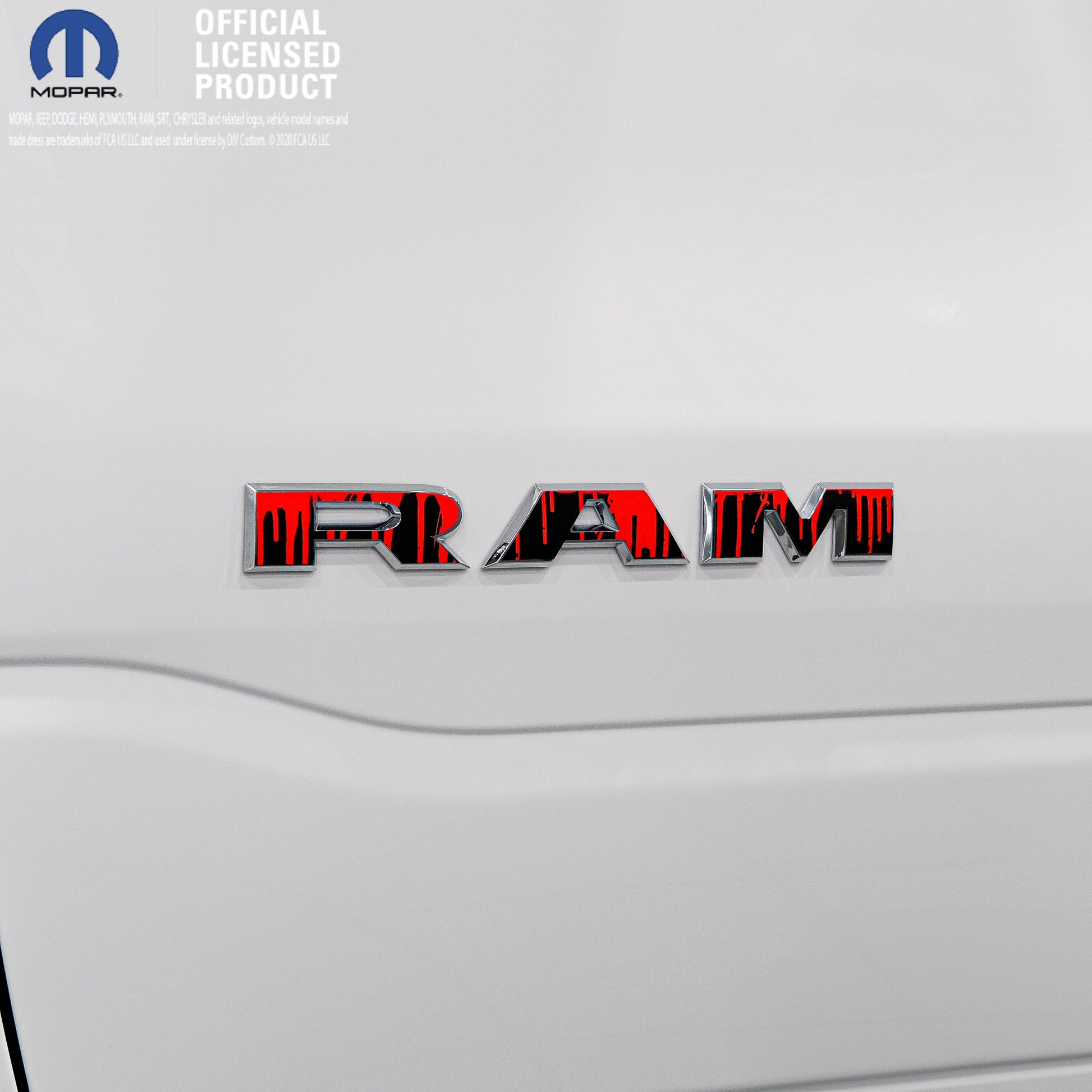 5th Gen RAM Door Dripping Red