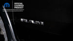 RAM Door x2 Emblem Overlay Decals DRIPPING WHITE Fits 2019-2026 RAM Trucks - Tiny Wrapz
