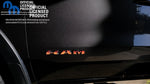 RAM Door x2 Emblem Overlay Decals L&R REAL FIRE FLAMES Fits 2019-2026 RAM Trucks - Tiny Wrapz