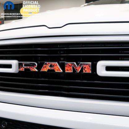 5th Gen RAM 1500 Grill Real Fire Flames