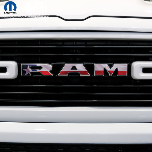 5th Gen RAM 1500 Grill Texas Flag