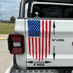 American Flag Tailgate Premium Vinyl Decal Fits RAM JEEP Chevy Ford Toyota
