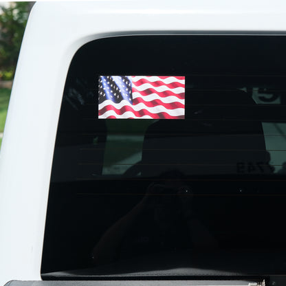 American Flag Decals (Pair)