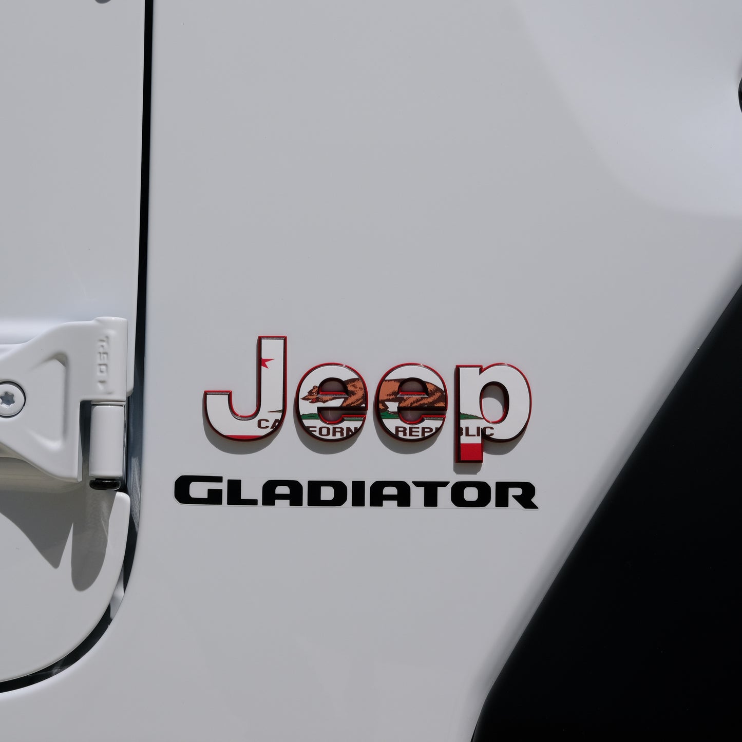 California Flag JLJT Gladiator Fender