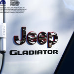 Jeep Emblem Overlay Decals - Grayscale Camo