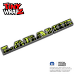 RAM LARAMIE Emblem Overlay Decals Dripping Lime Green Fits 2019-2026