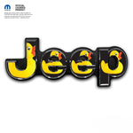 Jeep Emblem Overlay Decals - Ducks on Black - Tiny Wrapz