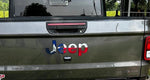 Jeep Emblem Overlay Decals - Texas Flag - Tiny Wrapz