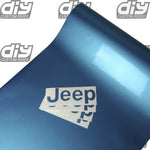 Jeep Emblem Overlay Decals SOLID Colors