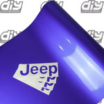 Jeep Emblem Overlay Decals SOLID Colors