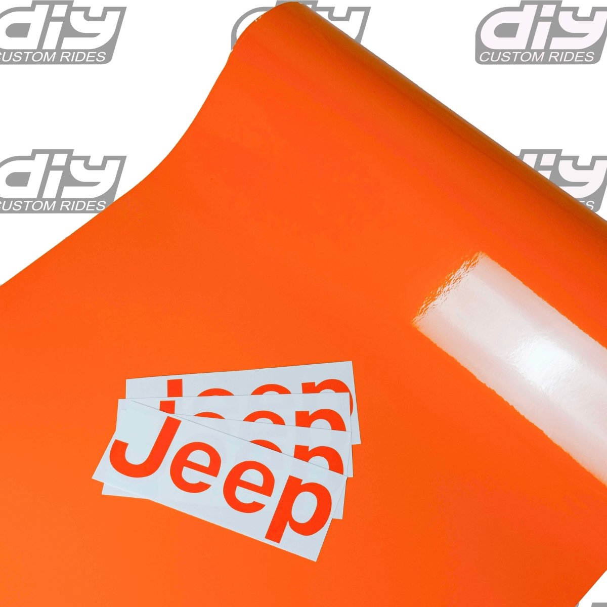 Jeep Emblem Overlay Decals SOLID Colors