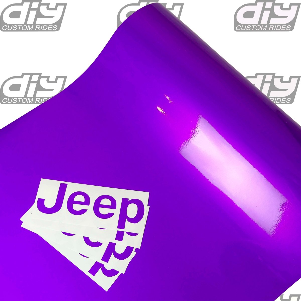 Jeep Emblem Overlay Decals SOLID Colors
