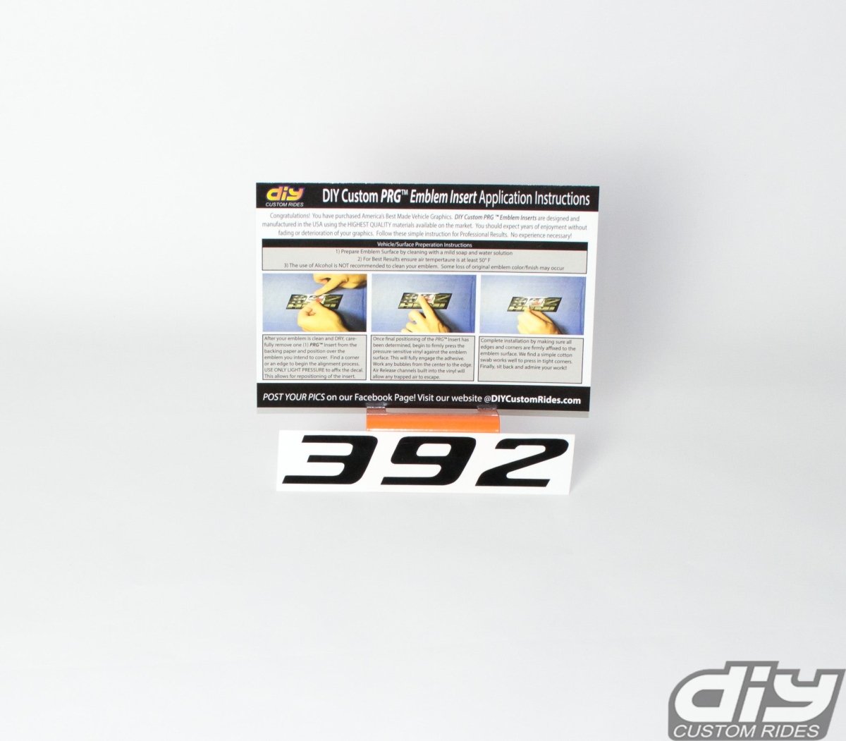392 Fender Emblem Overlay Decals L&R MATTE BLACK Fits Dodge Challenger Charger 300