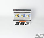 392 Fender Emblem Overlay Decals L&R MATTE BLACK Fits Dodge Challenger Charger 300