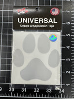 Dog Paw Sticker Decal