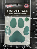 Dog Paw Sticker Decal