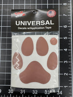 Dog Paw Sticker Decal