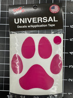 Dog Paw Sticker Decal