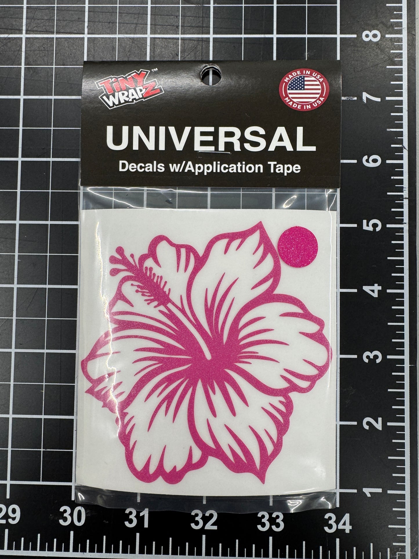 Hibiscus Sticker Decal