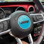 Jeep Wrangler JK Steering Wheel Circle Glitter Vinyl Decal Sticker 2007-2017 - Tiny Wrapz