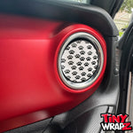 Jeep AC Vent Dog Paws 4 x Decals Fits 2011-2026 Wrangler JK Wrangler JL Gladiator