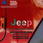 Jeep Emblem Overlay Decals - Mexican Flag