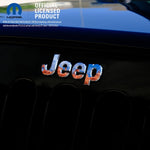 Jeep Emblem Overlay Decals - Moab Landscape - Tiny Wrapz