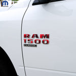 RAM Classic 1500-3500 Door Emblem Decals DRIPPING RED Fits 2009-2024 - Tiny Wrapz