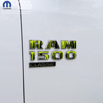 RAM Classic 1500-3500 Door Emblem Decals DRIPPING GREEN Fits 2009-2024 - Tiny Wrapz