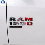 RAM Classic 1500-3500 Door Emblem Decals MEXICAN FLAG Fits Fits 2009-2024 - Tiny Wrapz