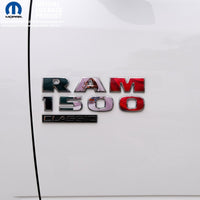 RAM Classic 1500-3500 Door Emblem Decals MEXICAN FLAG Fits Fits 2009-2024 - Tiny Wrapz