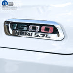 RAM 1500 Hood Emblem Overlay Decals L&R MEXICAN FLAG Fits 2019-2026 RAM Trucks - Tiny Wrapz