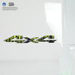 RAM 4x4 Emblem Overlay Decals DRIPPING GREEN Fits 2009-2026 1500-5500 - Tiny Wrapz