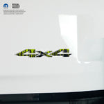 RAM 4x4 Emblem Overlay Decals DRIPPING GREEN Fits 2009-2026 1500-5500 - Tiny Wrapz